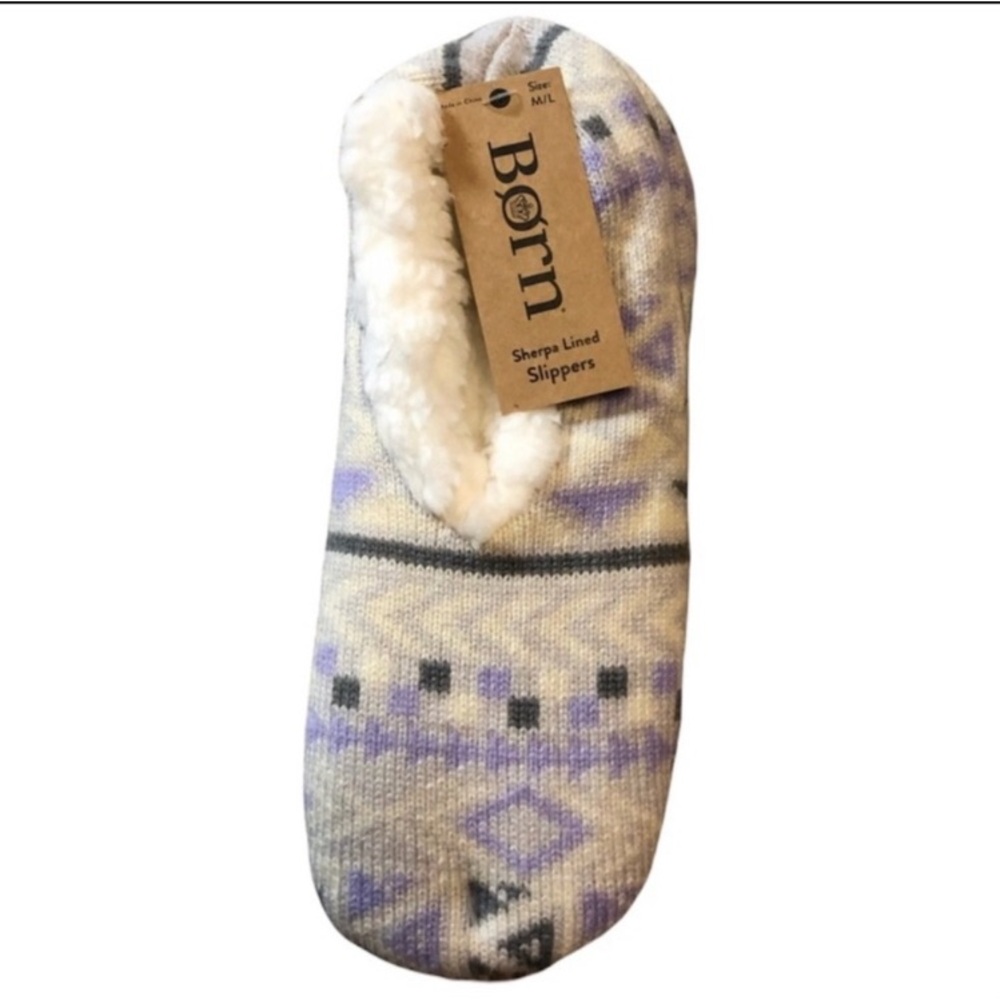 Born Sherpa Lined Slippers